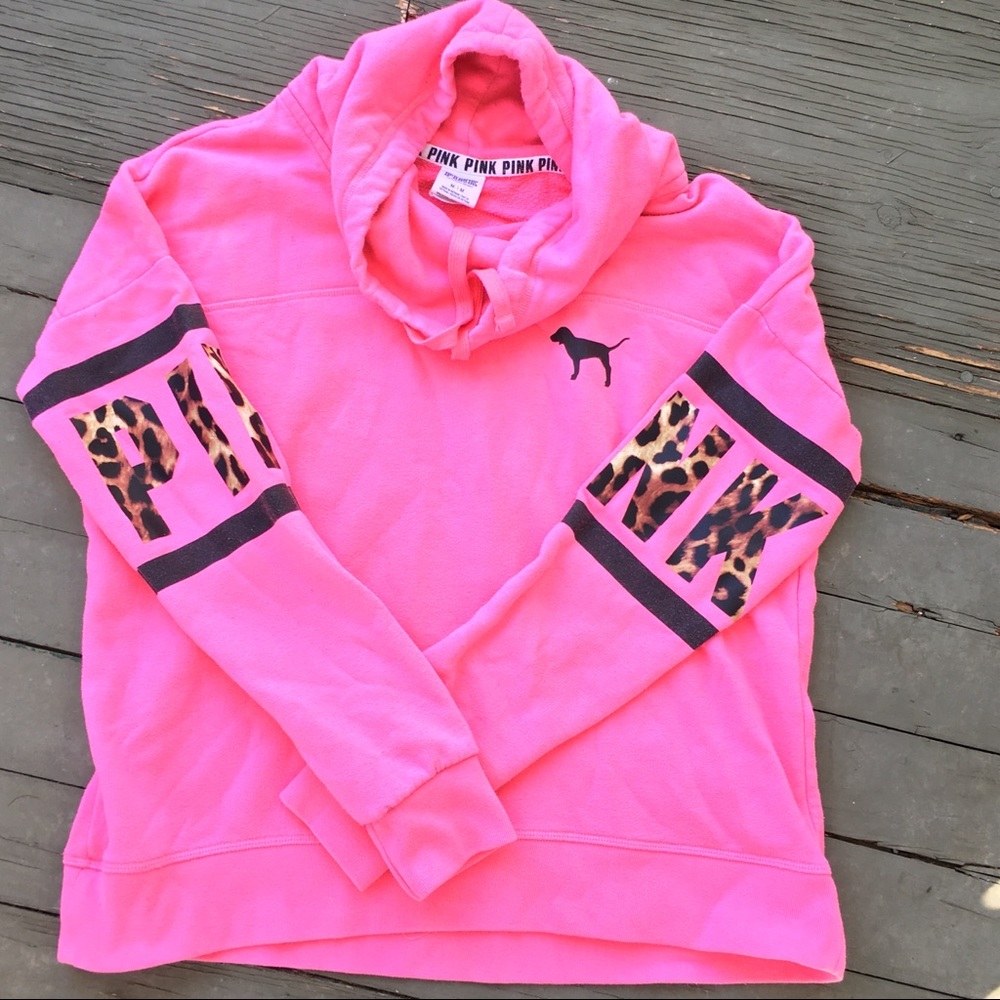 VS Pink Tunic Hoodie